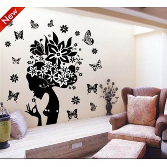 The Floral Fairy Wall Decals